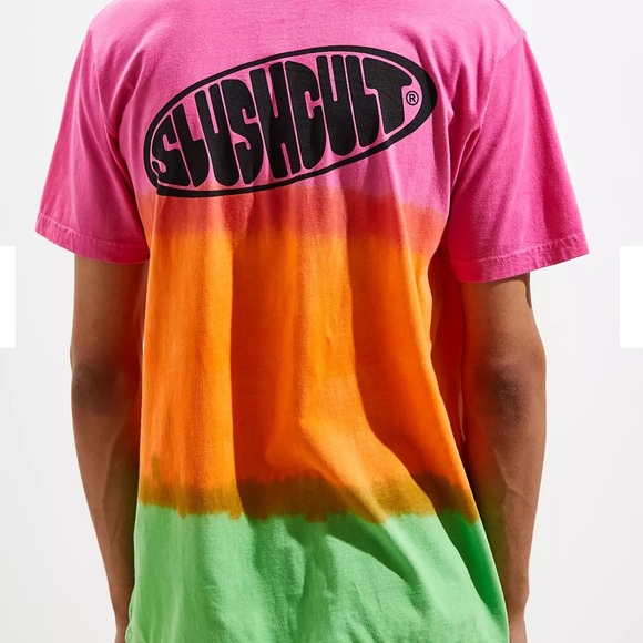Urban Outfitters Slushcult Slant Logo Tee Size  L - Picture 7 of 10